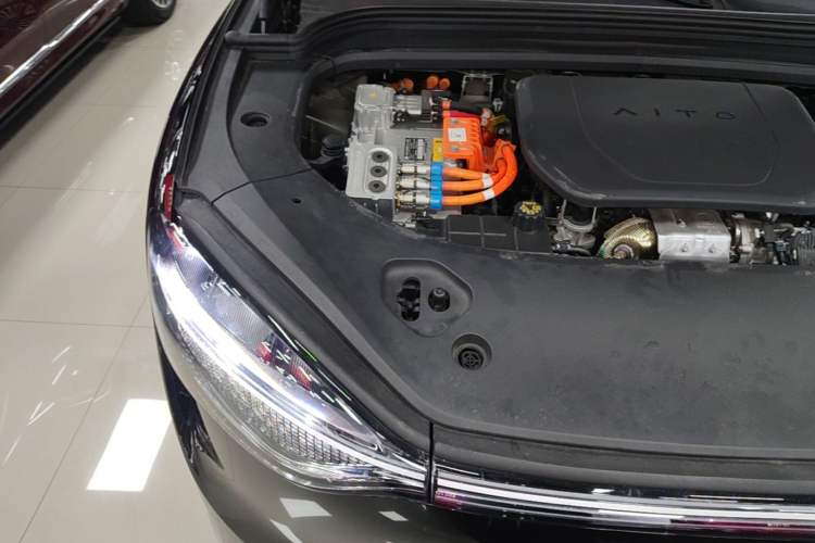 Used Hima AITO M9 2024 Range-Extended Max Edition 42 kWh 6-Seater Version Engine Bay Right
