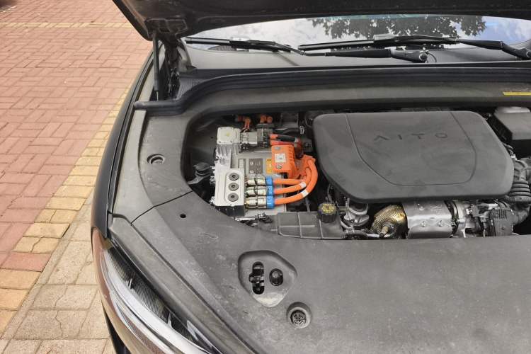 Used Hima AITO M9 2024 Range-Extended Max Edition 42 kWh 5-Seater Version Engine Bay Right