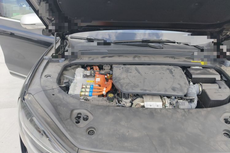 Used Hima AITO M9 2024 Range-Extended Ultra Version 52 kWh 5-Seater Model Engine Bay Right