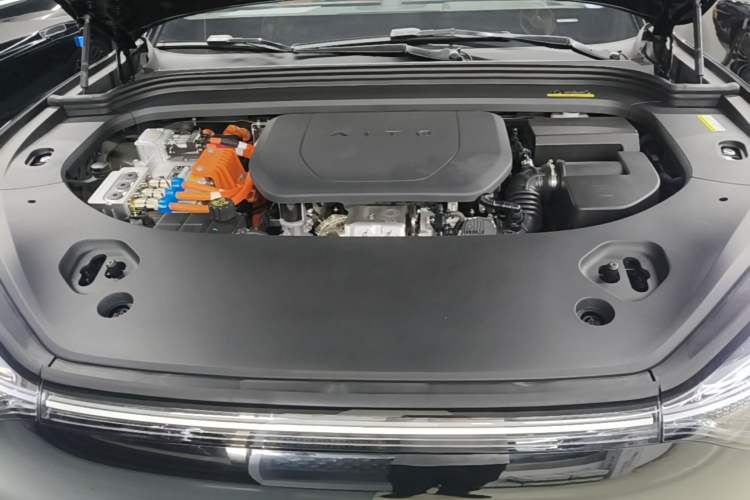 Used Hima AITO M9 2024 Range-Extended Max Edition 42 kWh 6-Seater Version Engine Bay