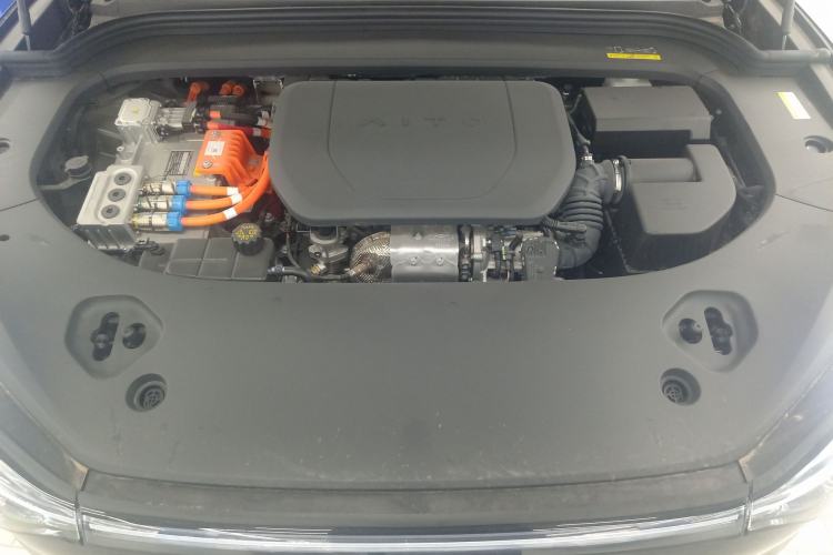 Used Hima AITO M9 2024 Range-Extended Ultra Version 42 kWh 6-Seater Model Engine Bay