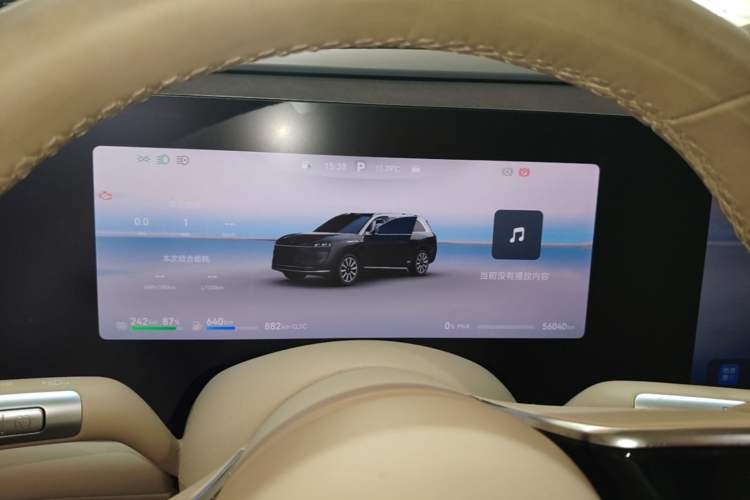 Used Hima AITO M9 2024 Range-Extended Max Edition 52 kWh 6-Seater Version Instrument Cluster
