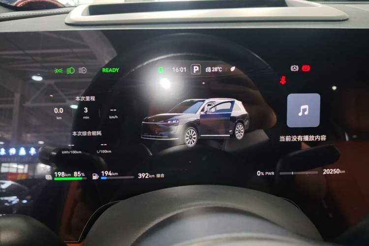 Used Hima AITO M9 2024 Range-Extended Max Edition 52 kWh 6-Seater Version Instrument Cluster