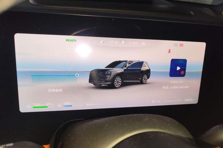 Used Hima AITO M9 2024 Range-Extended Max Edition 42 kWh 6-Seater Version Instrument Cluster