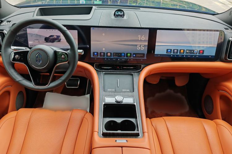 Used Hima AITO M9 2024 Range-Extended Ultra Version 52 kWh 6-Seater Model Interior 4