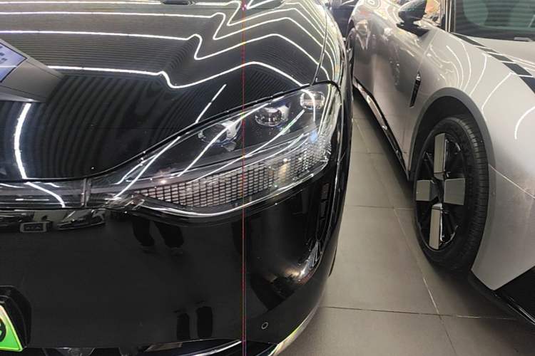 Used Hima AITO M9 2024 Range-Extended Ultra Version 42 kWh 6-Seater Model Left Front Headlight