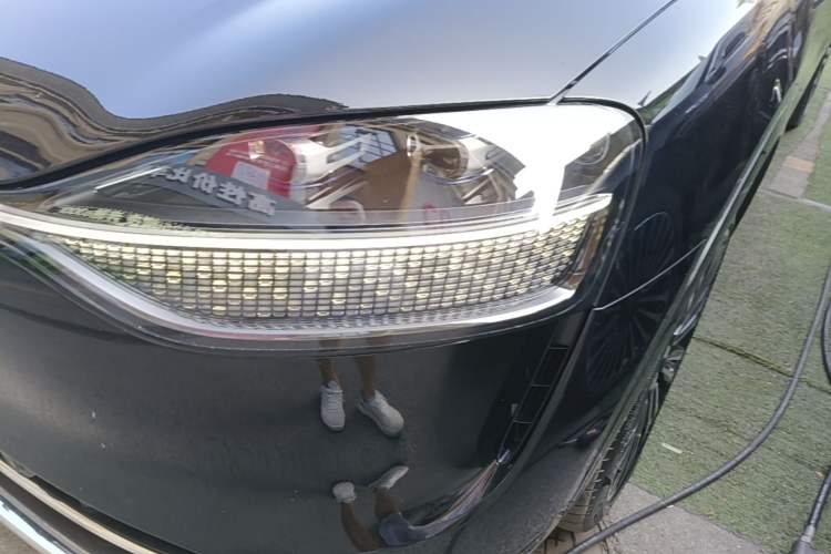 Used Hima AITO M9 2024 Range-Extended Ultra Version 42 kWh 6-Seater Model Left Front Headlight