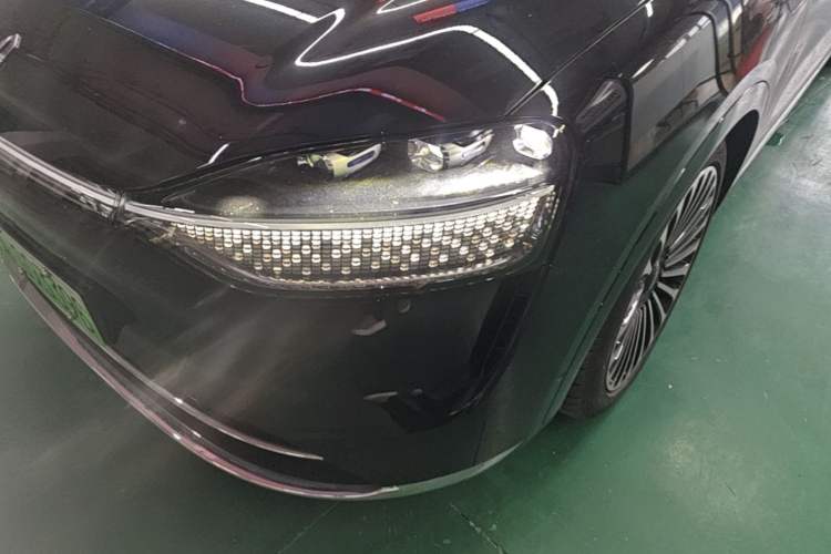 Used Hima AITO M9 2024 Range-Extended Ultra Version 52 kWh 6-Seater Model Left Front Headlight