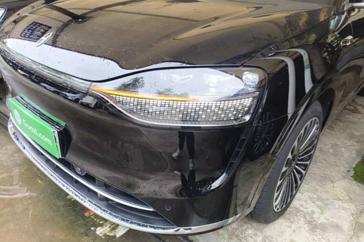 Used Hima AITO M9 2024 Range-Extended Ultra Version 52 kWh 6-Seater Model Left Front Headlight
