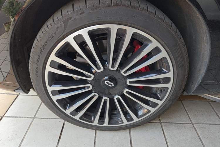 Used Hima AITO M9 2024 Range-Extended Ultra Version 52 kWh 6-Seater Model Left Front Wheel Hub