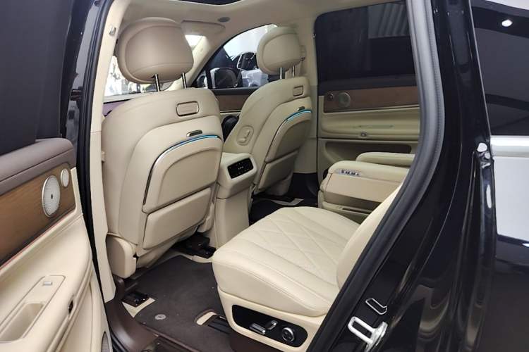 Used Hima AITO M9 2024 Range-Extended Ultra Version 42 kWh 6-Seater Model Left Rear Seat