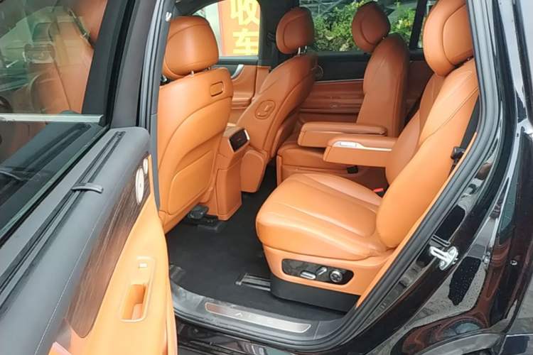 Used Hima AITO M9 2024 Range-Extended Ultra Version 42 kWh 6-Seater Model Left Rear Seat
