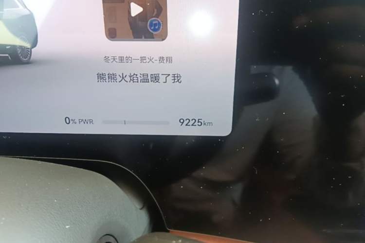 Used Hima AITO M9 2024 All-Electric Ultra Version 100 kWh 5-Seater Model Odometer Close Up