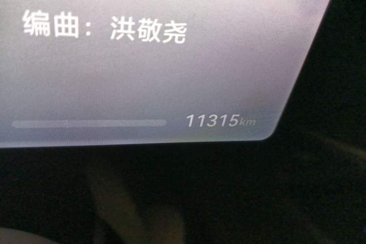 Used Hima AITO M9 2024 Range-Extended Ultra Version 42 kWh 6-Seater Model Odometer Close Up