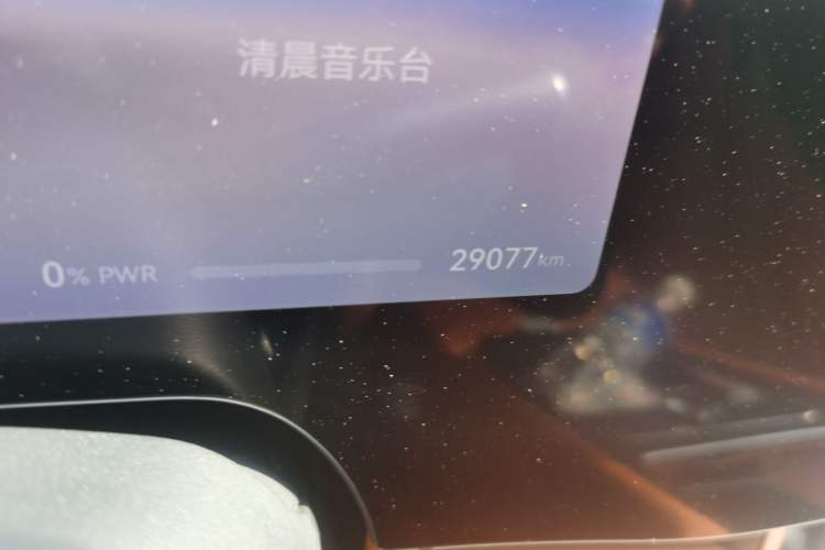 Used Hima AITO M9 2024 Range-Extended Ultra Version 52 kWh 6-Seater Model Odometer Close Up