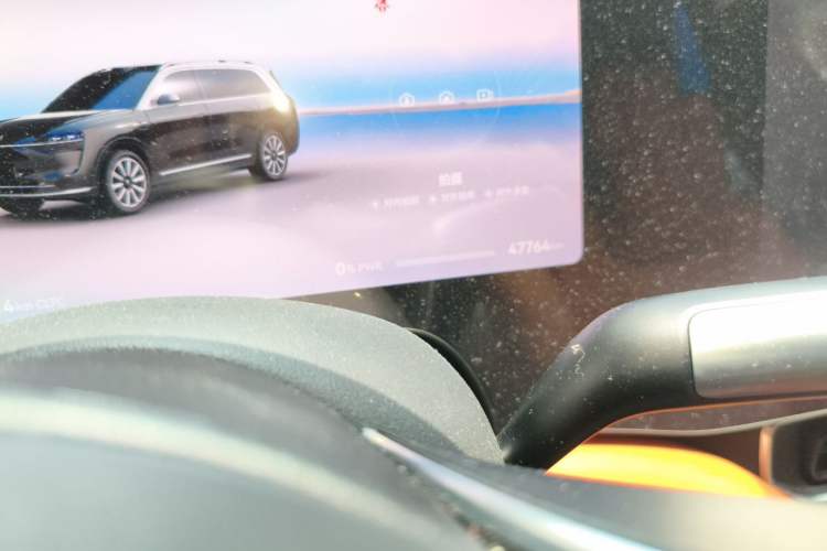 Used Hima AITO M9 2024 Range-Extended Ultra Version 42 kWh 6-Seater Model Odometer Close Up