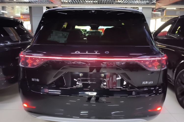 Used Hima AITO M9 2024 Range-Extended Ultra Version 52 kWh 5-Seater Model Rear