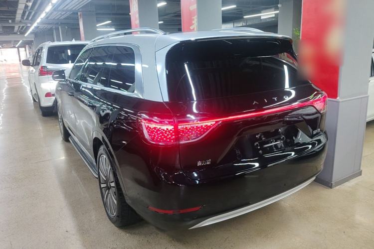 Used Hima AITO M9 2024 Range-Extended Ultra Version 42 kWh 6-Seater Model Rear Left 45 Deg