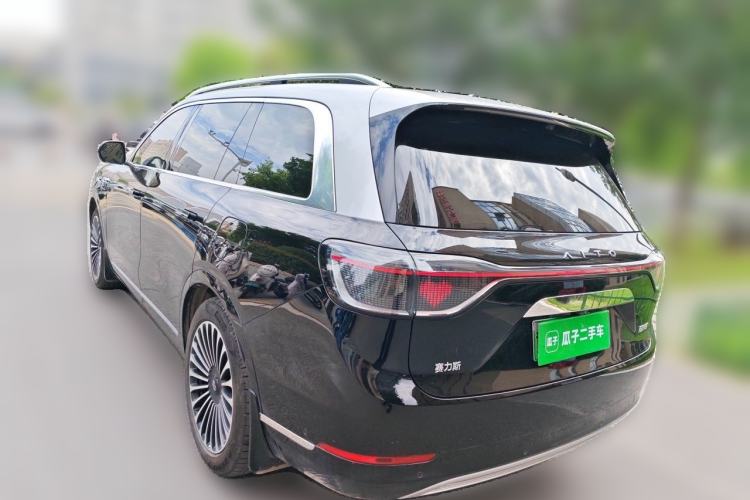Used Hima AITO M9 2024 All-Electric Max Version 100 kWh 6-Seater Rear Left 45 Deg