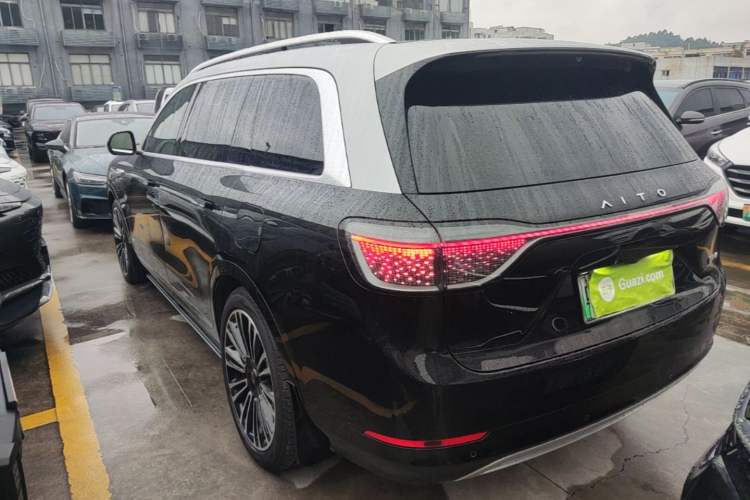 Used Hima AITO M9 2024 Range-Extended Max Edition 42 kWh 6-Seater Version Rear Left 45 Deg