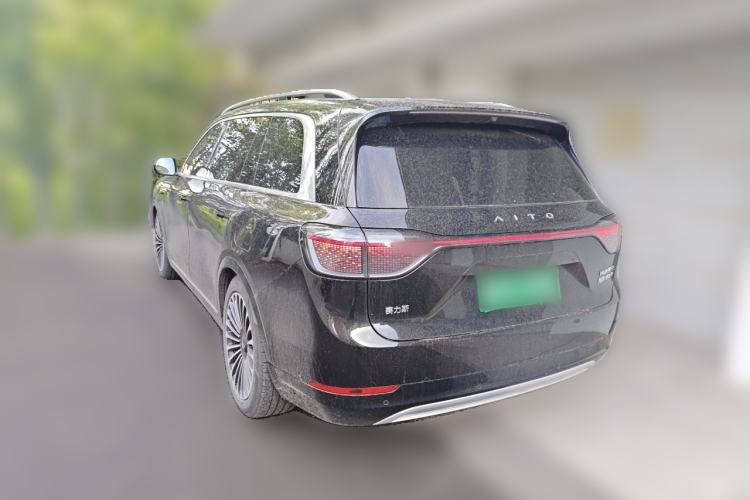 Used Hima AITO M9 2024 All-Electric Ultra Version 100 kWh 6-Seater Model Rear Left 45 Deg