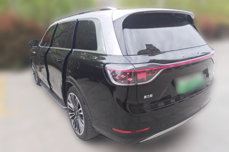 Used Hima AITO M9 2024 All-Electric Ultra Version 100 kWh 6-Seater Model Rear Left 45 Deg