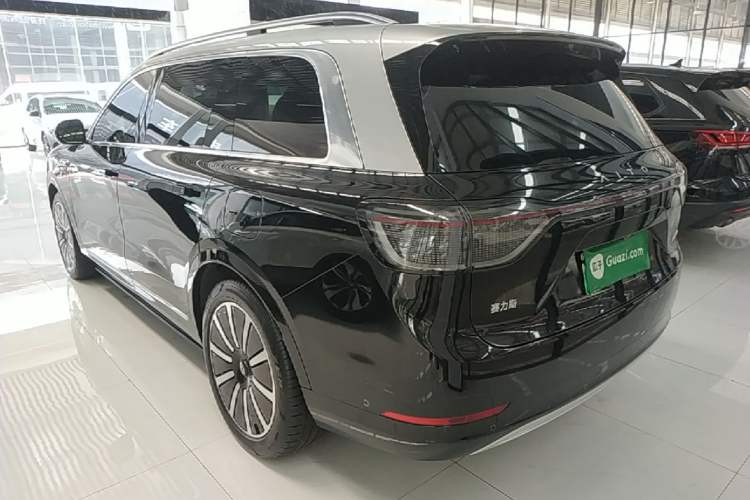 Used Hima AITO M9 2024 Range-Extended Ultra Version 42 kWh 6-Seater Model Rear Left 45 Deg