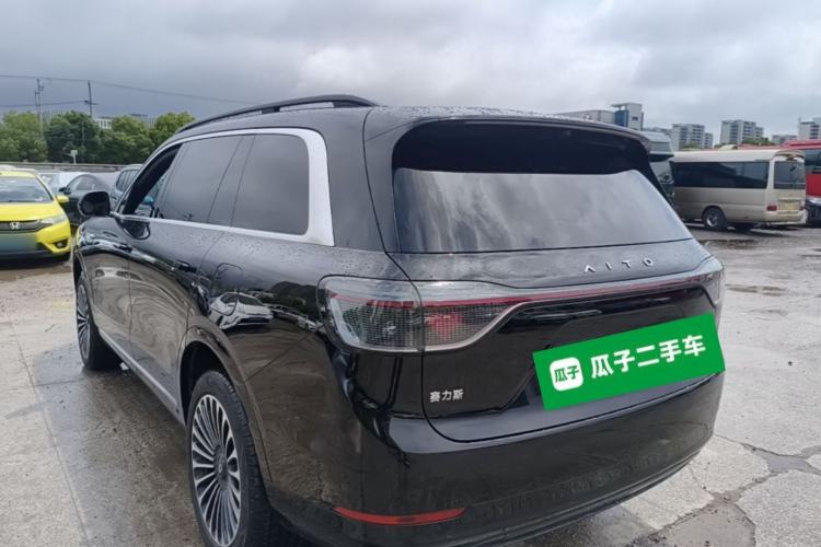 Used Hima AITO M9 2024 Range-Extended Max Edition 42 kWh 6-Seater Version Rear Left 45 Deg