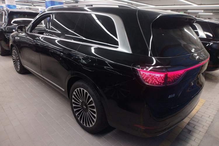 Used Hima AITO M9 2024 Range-Extended Ultra Version 42 kWh 6-Seater Model Rear Left 45 Deg