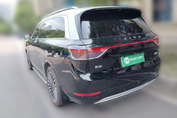 Used Hima AITO M9 2024 All-Electric Ultra Version 100 kWh 6-Seater Model Rear Left 45 Deg
