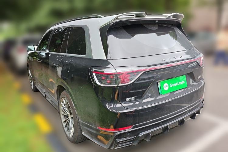 Used Hima AITO M9 2024 Range-Extended Ultra Version 52 kWh 6-Seater Model Rear Left 45 Deg