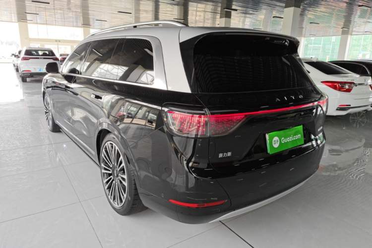 Used Hima AITO M9 2024 Range-Extended Ultra Version 42 kWh 6-Seater Model Rear Left 45 Deg
