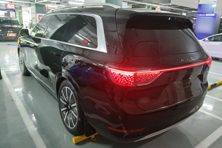 Used Hima AITO M9 2024 Range-Extended Ultra Version 42 kWh 6-Seater Model Rear Left 45 Deg