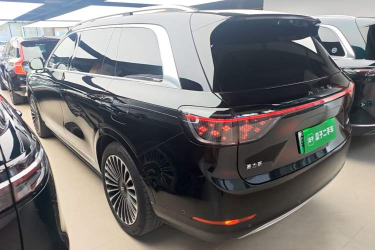 Used Hima AITO M9 2024 Range-Extended Max Edition 52 kWh 6-Seater Version Rear Left 45 Deg