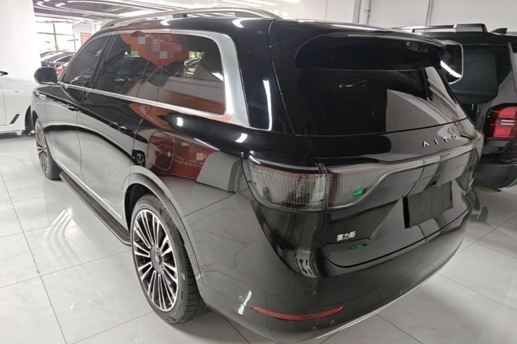 Used Hima AITO M9 2024 All-Electric Ultra Version 100 kWh 6-Seater Model Rear Left 45 Deg