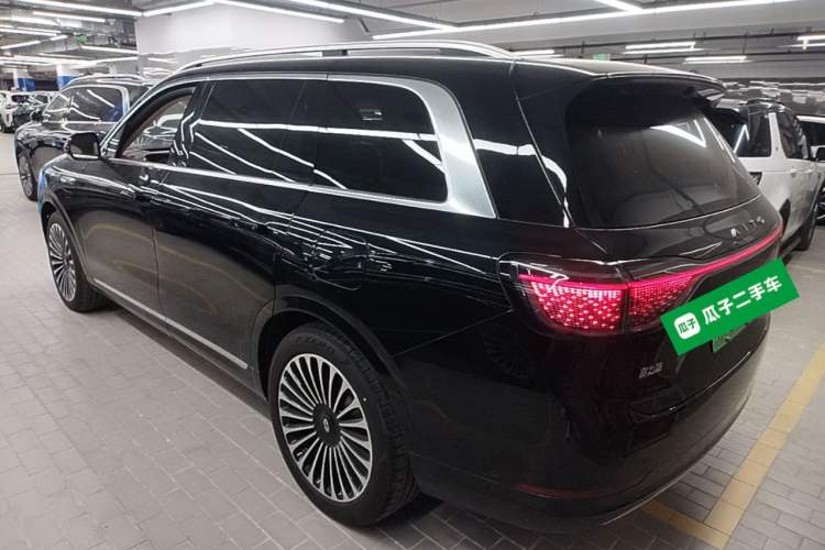 Used Hima AITO M9 2024 Range-Extended Ultra Version 42 kWh 6-Seater Model Rear Left 45 Deg