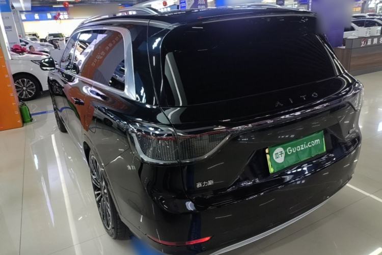 Used Hima AITO M9 2024 Range-Extended Ultra Version 52 kWh 6-Seater Model Rear Left 45 Deg