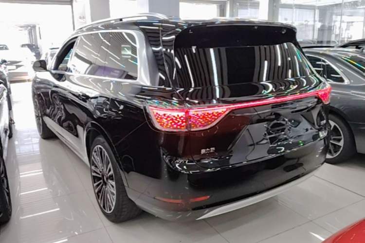 Used Hima AITO M9 2024 Range-Extended Ultra Version 42 kWh 6-Seater Model Rear Left 45 Deg