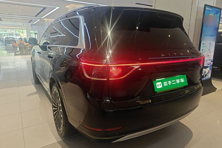 Used Hima AITO M9 2024 Range-Extended Ultra Version 42 kWh 6-Seater Model Rear Left 45 Deg