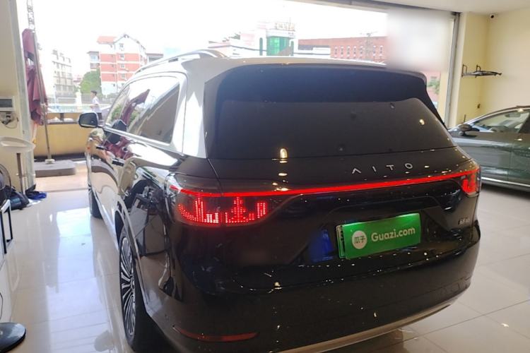Used Hima AITO M9 2024 Range-Extended Ultra Version 42 kWh 6-Seater Model Rear Left 45 Deg