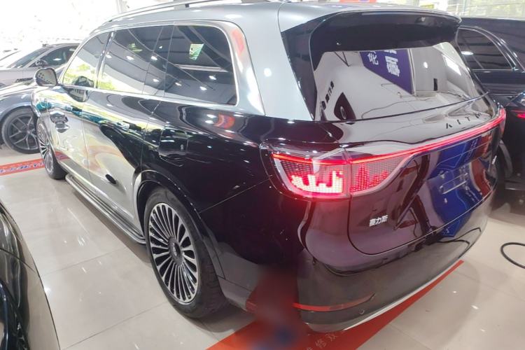 Used Hima AITO M9 2024 Range-Extended Ultra Version 42 kWh 6-Seater Model Rear Left 45 Deg