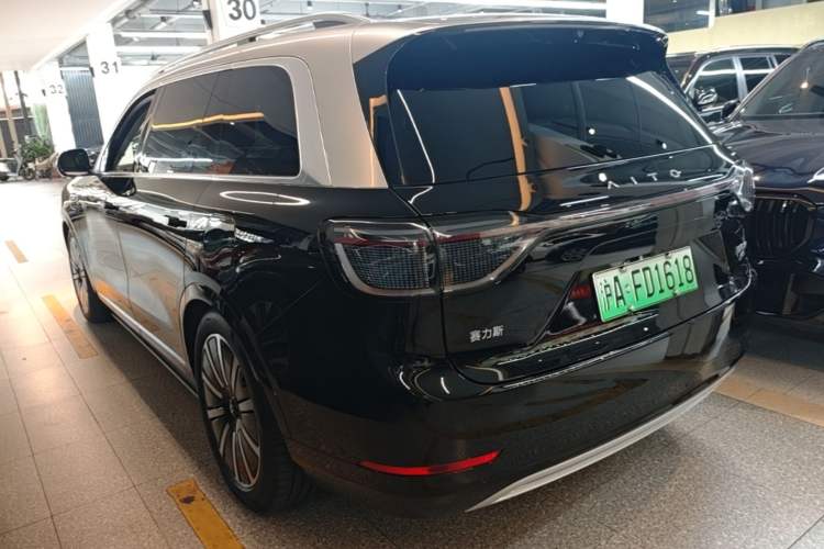 Used Hima AITO M9 2024 Range-Extended Ultra Version 52 kWh 6-Seater Model Rear Left 45 Deg