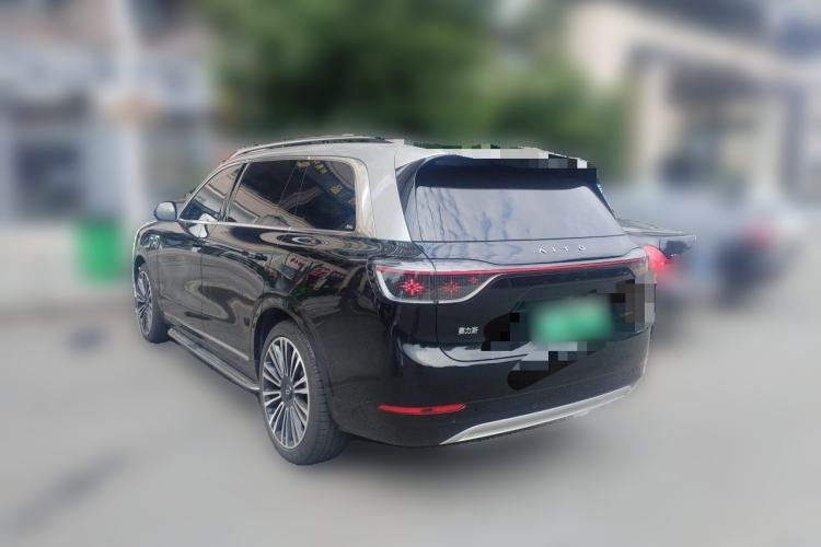 Used Hima AITO M9 2024 All-Electric Ultra Version 100 kWh 5-Seater Model Rear Left 45 Deg