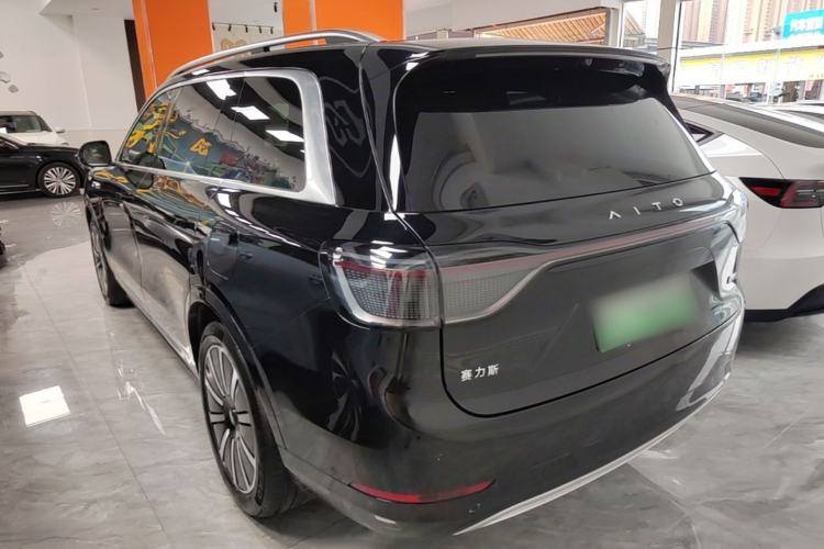 Used Hima AITO M9 2024 Range-Extended Ultra Version 42 kWh 6-Seater Model Rear Left 45 Deg