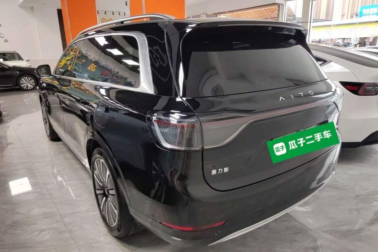 Used Hima AITO M9 2024 Range-Extended Ultra Version 42 kWh 6-Seater Model Rear Left 45 Deg