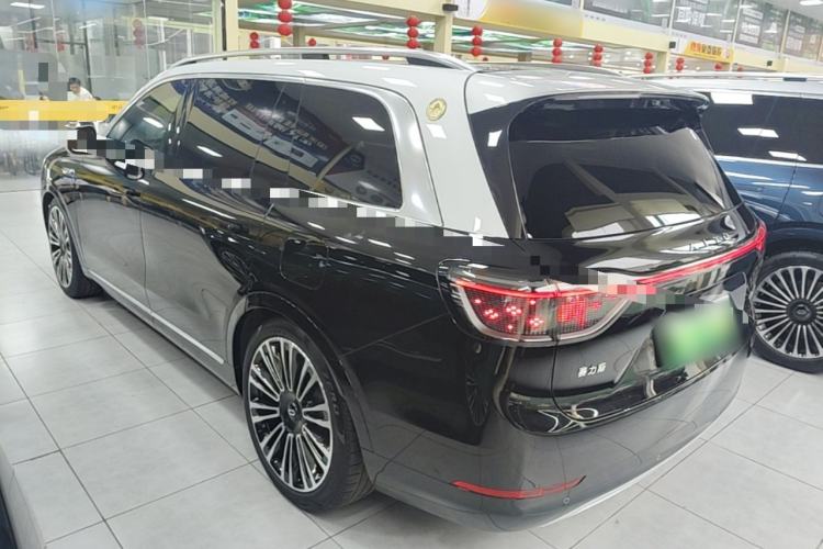 Used Hima AITO M9 2024 All-Electric Ultra Version 100 kWh 6-Seater Model Rear Left 45 Deg