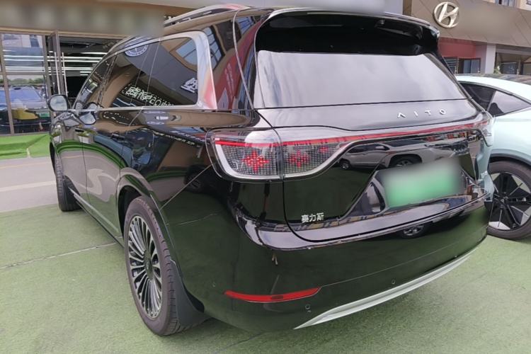 Used Hima AITO M9 2024 Range-Extended Ultra Version 52 kWh 6-Seater Model Rear Left 45 Deg