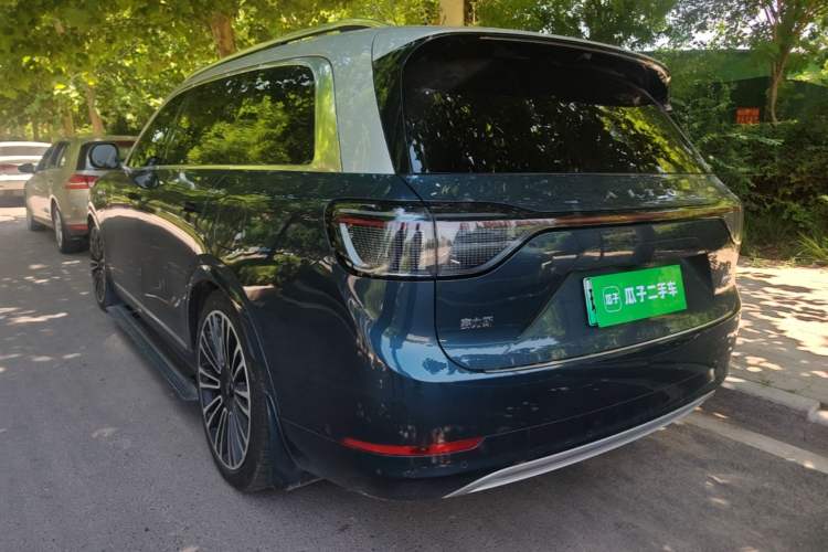 Used Hima AITO M9 2024 Range-Extended Ultra Version 42 kWh 6-Seater Model Rear Left 45 Deg