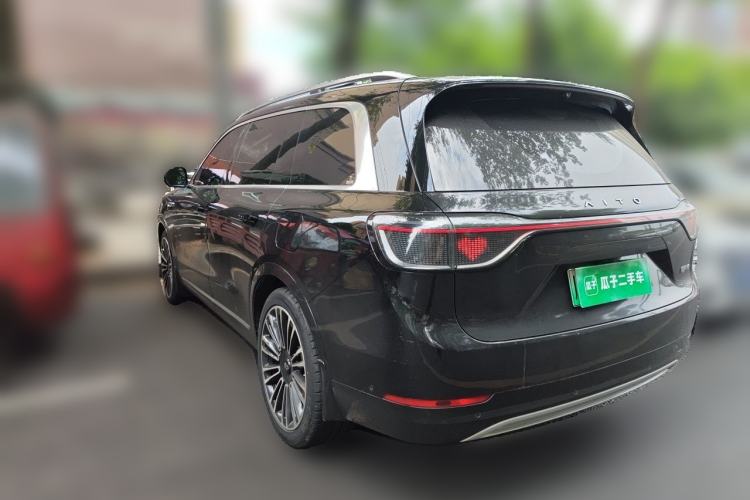 Used Hima AITO M9 2024 Range-Extended Ultra Version 42 kWh 6-Seater Model Rear Left 45 Deg