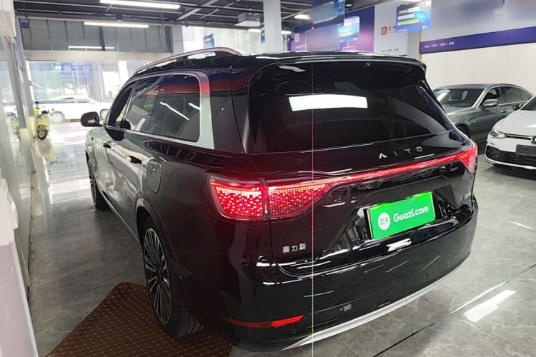 Used Hima AITO M9 2024 Range-Extended Ultra Version 42 kWh 6-Seater Model Rear Left 45 Deg